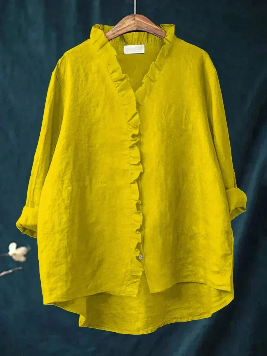 Eline | Elegant Linne Sommarblus