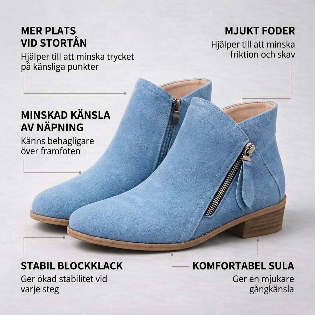 Vionne™ | Premium ortopedisk komfortkänga