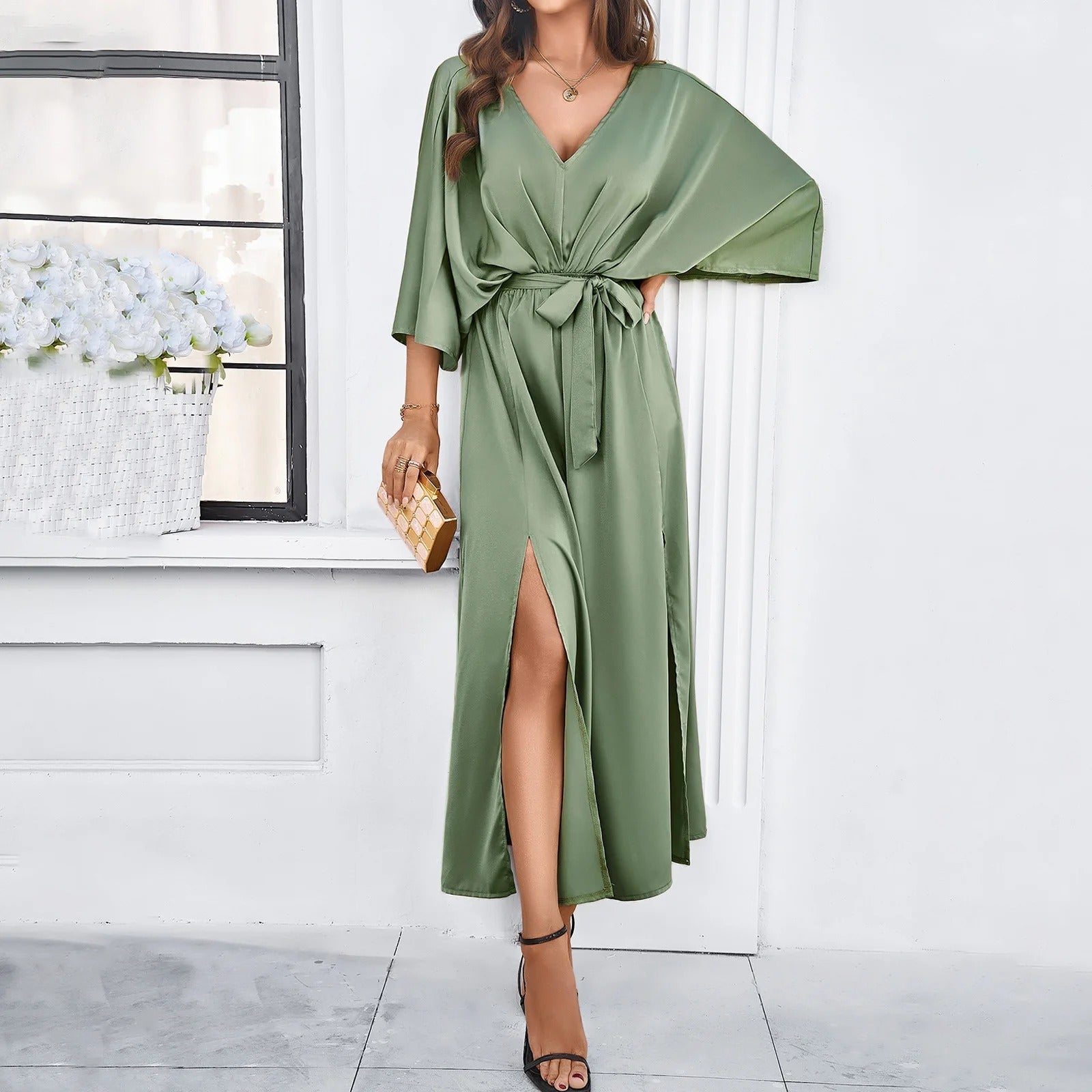 LEILA | ELEGANT MAXIKLÄNNING