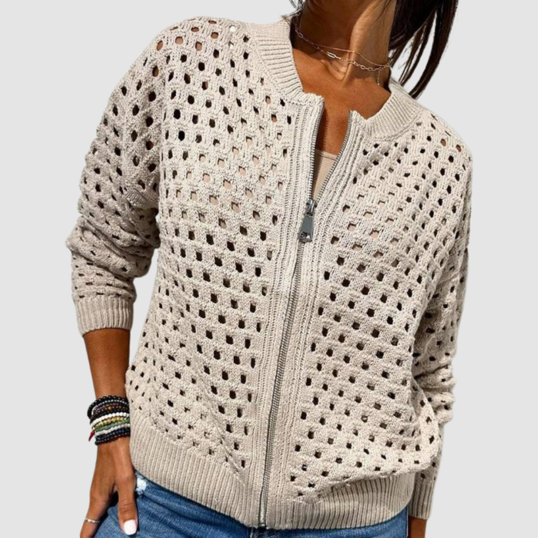 Desiree™ Premium-stickad kofta