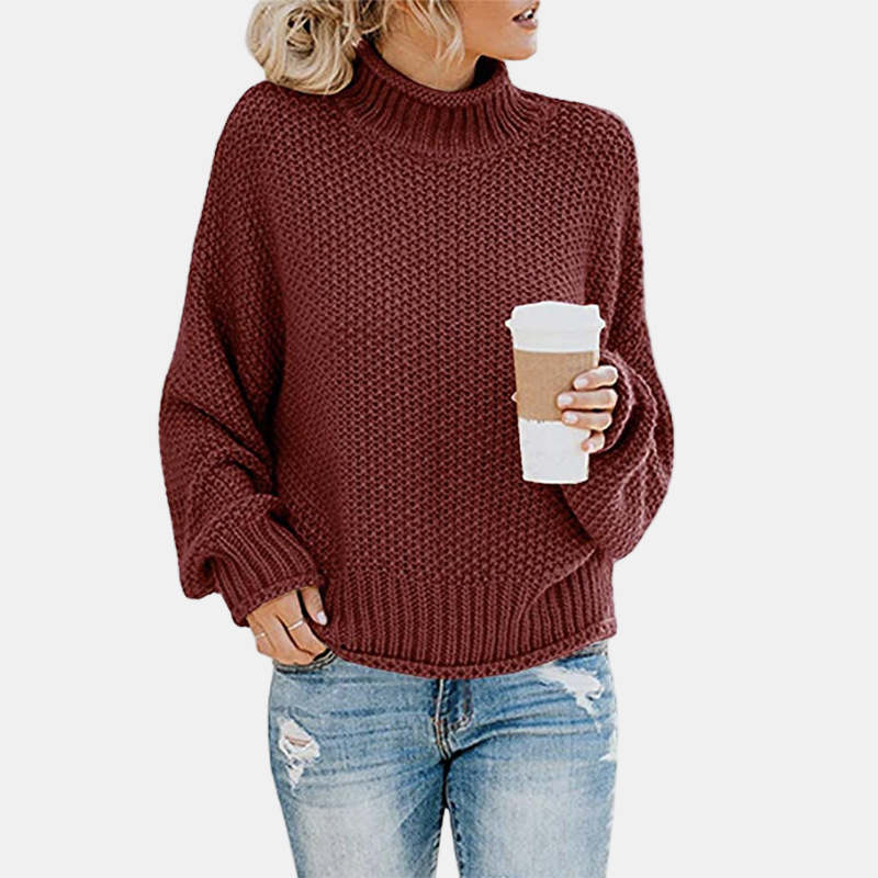 Jaselith | Mjuk Turtleneck Tröja