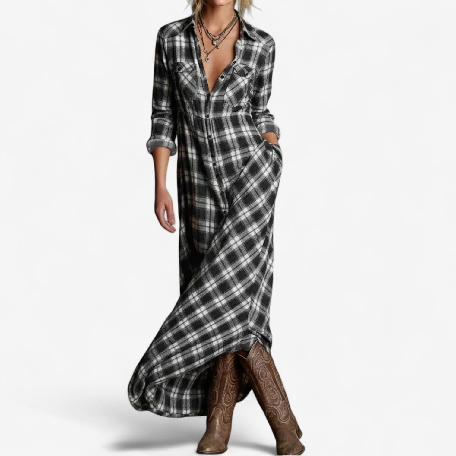 Maxi Chemise Intemporelle