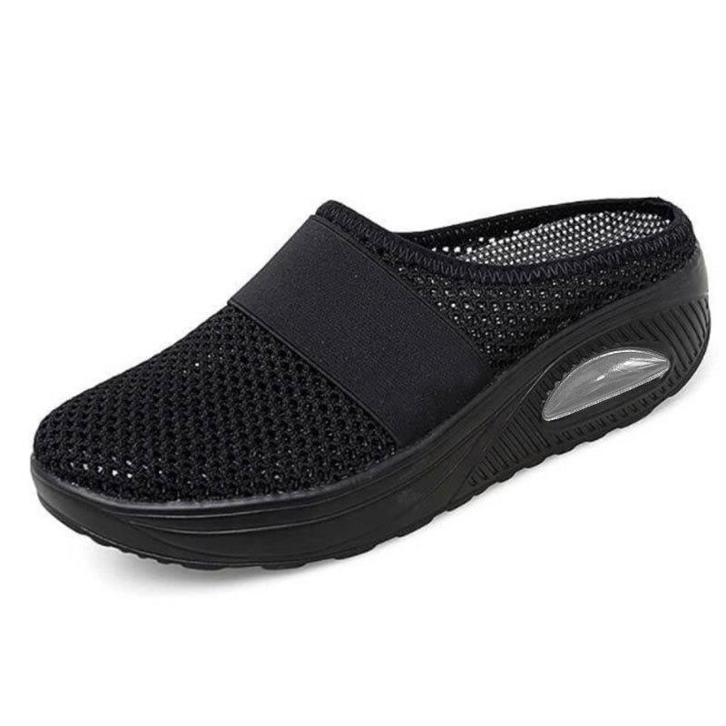 Elaine | Ortopediska slip-on-mules med god andningsförmåga