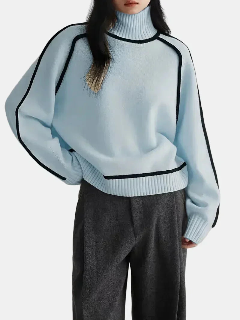 Azura | Elegant Polokrage Tröja