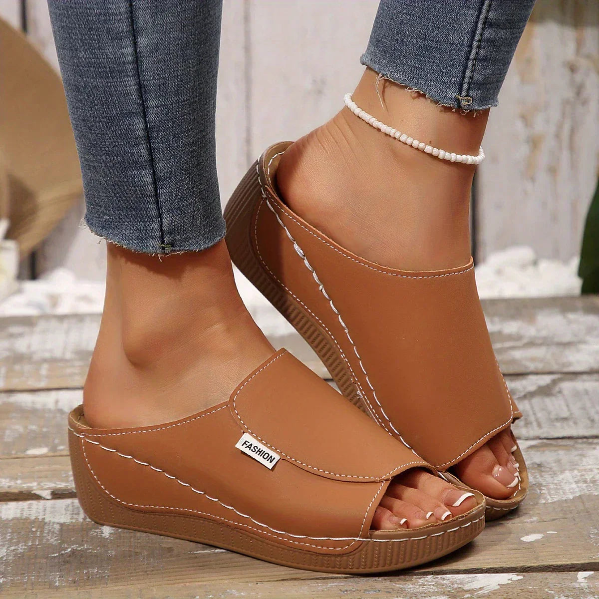 Sandra | Slip-On Sandaler