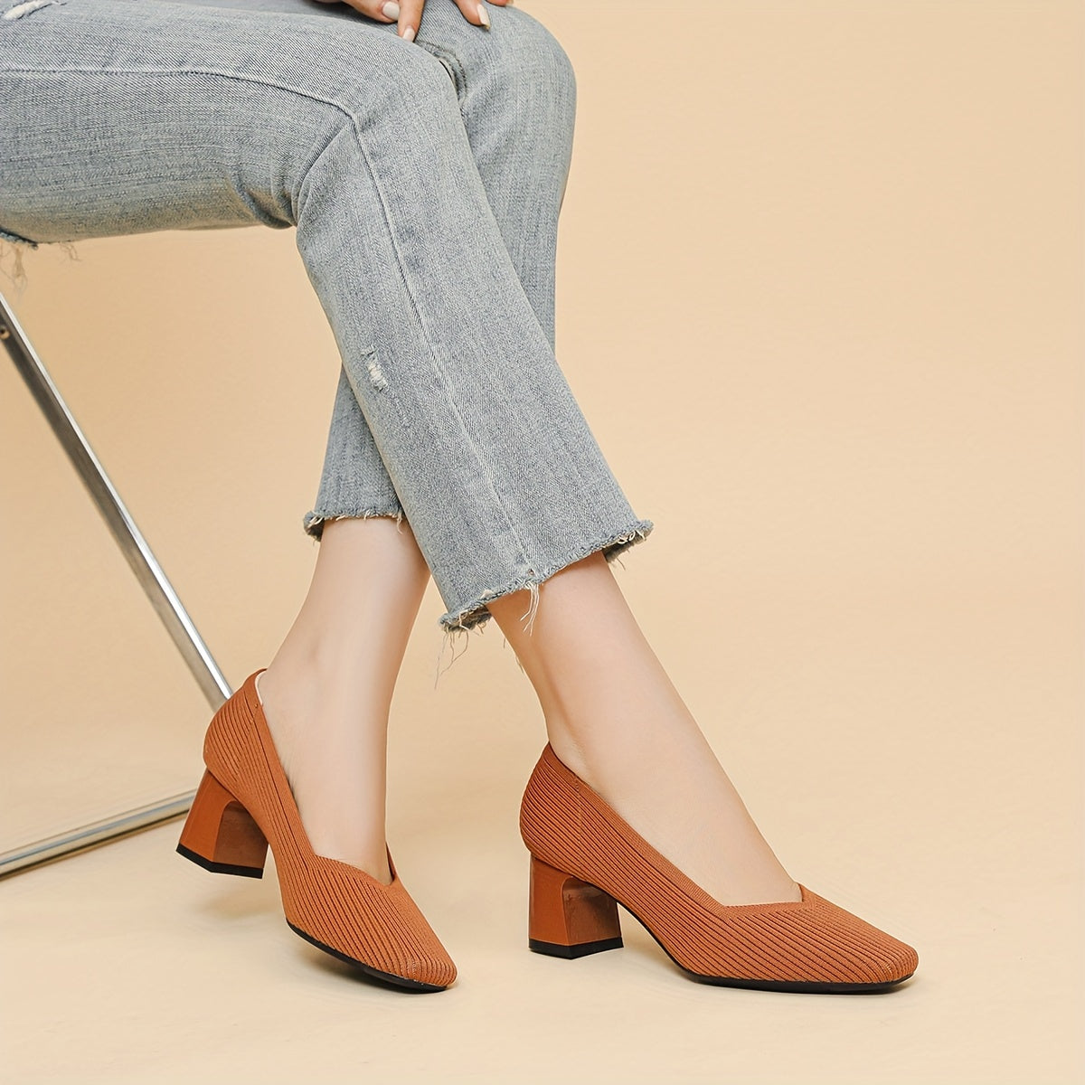 Marie™ – Bekväma pumps med stabil klack för smärtfritt stöd