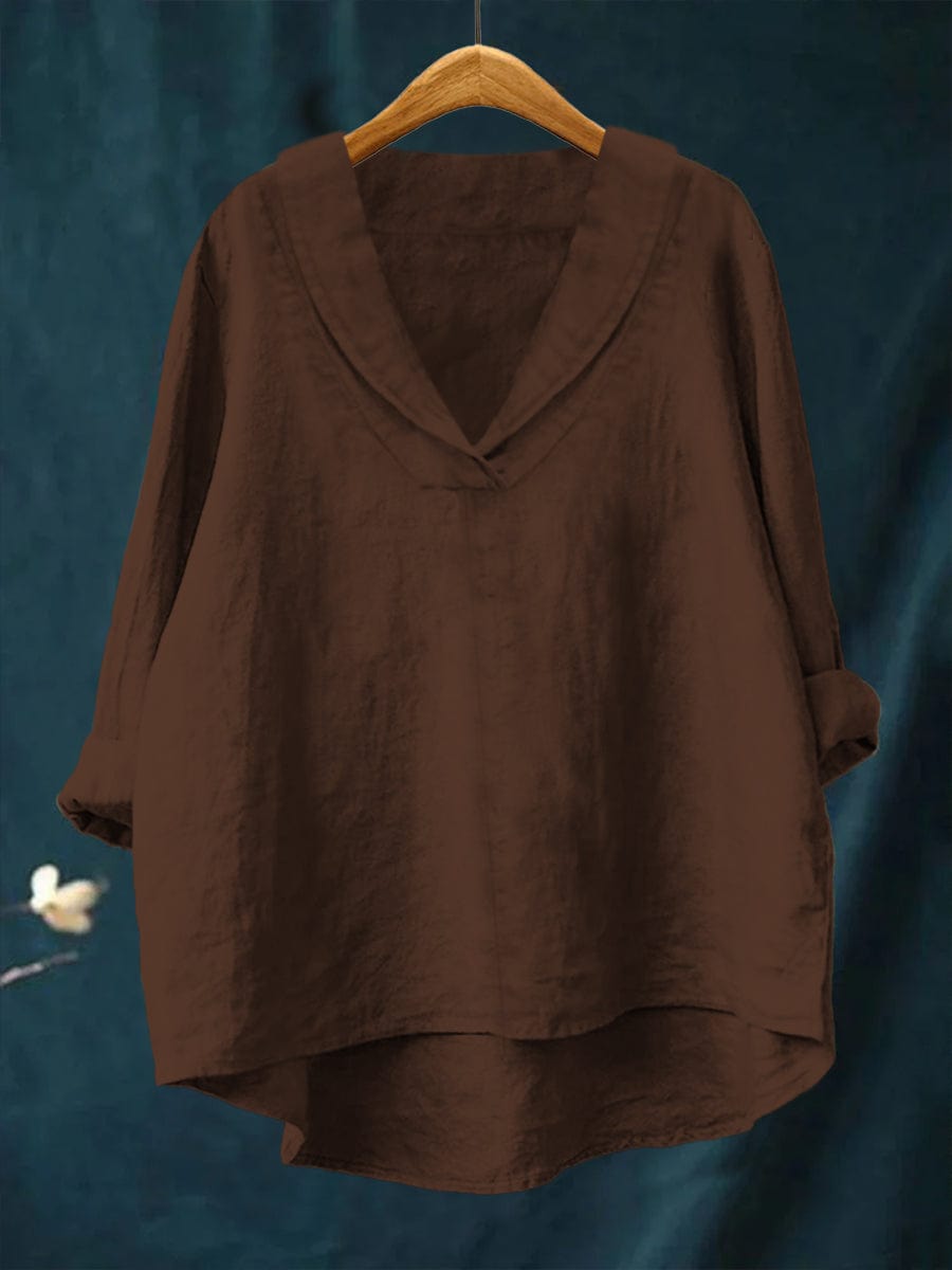 Samantha | Elegant Linne Sommarblus