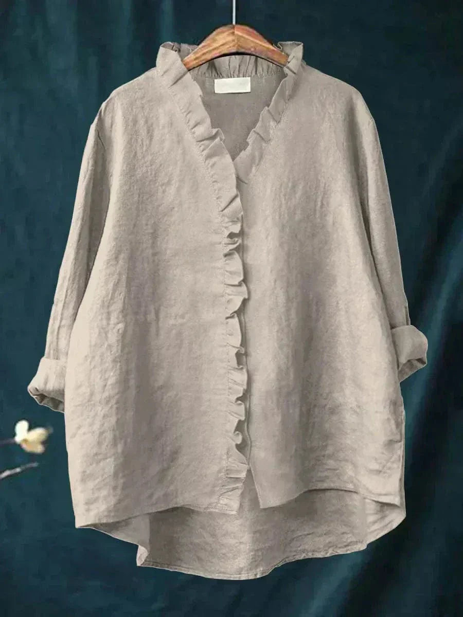 Eline | Elegant Linne Sommarblus